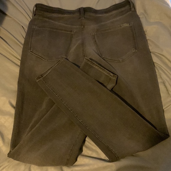 Seven Jeans - Size 12 Gray stretchy - Picture 5 of 5